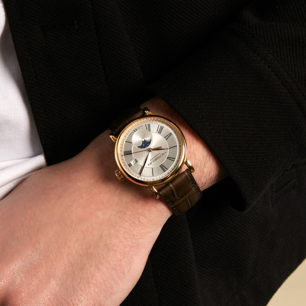 Montre Herbelin Inspiration Argent&eacute; - Id&eacute;es cadeaux Homme | Histoire d&rsquo;Or