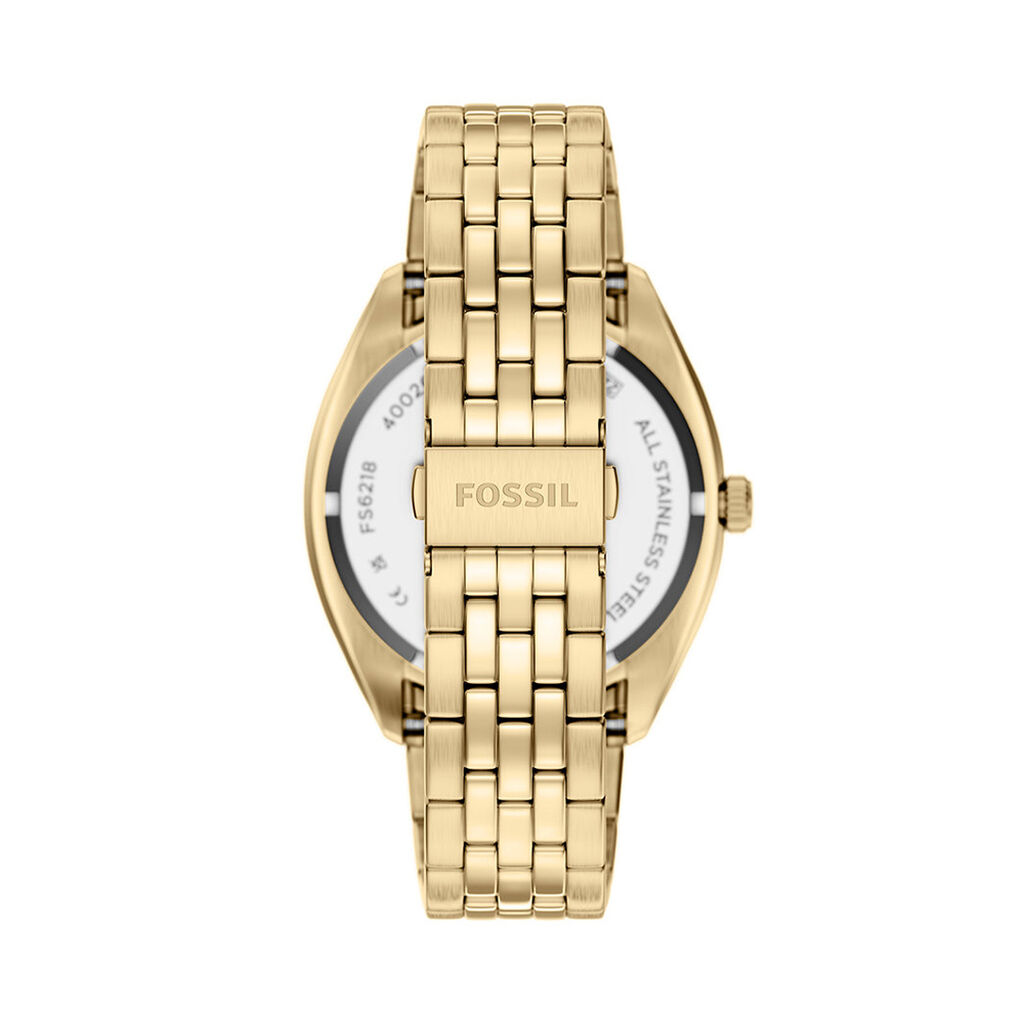 Montre Fossil Campbell Noir - F&ecirc;te des p&egrave;res Homme | Histoire d&rsquo;Or