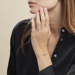 Bracelet Plaqu&eacute; Or Jaune Eumelia Oxydes De Zirconium - Bracelets Femme | Histoire d&rsquo;Or