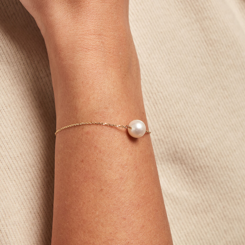 Bracelet Sissy Or Jaune Perle De Culture - Bracelets Femme | Histoire d’Or