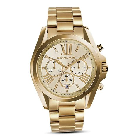 Montre Michael Kors Bradshaw Dore Champagne - Montres Femme | Histoire d’Or