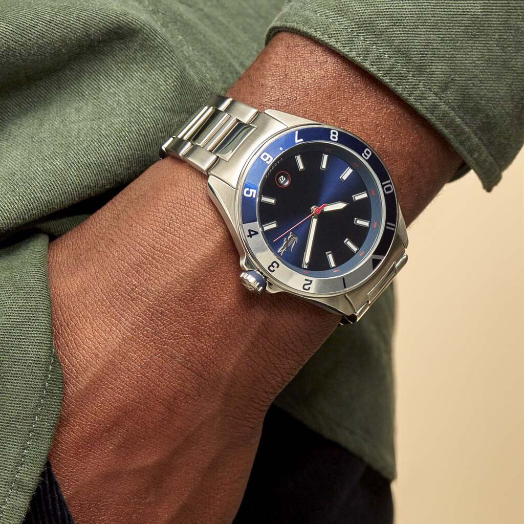 Montre Lacoste Tiebreaker Bleu - Montres Homme | Histoire d’Or