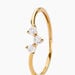 Bague Tryphena Or Jaune Diamant Synthétique - Bagues avec pierre Femme | Histoire d’Or