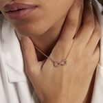 Collier Merane Plaqu&eacute; Or Jaune Oxyde De Zirconium - Colliers fantaisie Femme | Histoire d&rsquo;Or