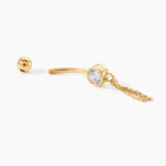 Piercing Rexanne Or Jaune Oxyde De Zirconium - Id&eacute;es cadeaux Femme | Histoire d&rsquo;Or
