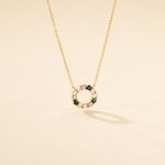 Collier Iris Or Jaune Topaze Am&eacute;thyste - Colliers Femme | Histoire d&rsquo;Or