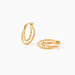 Créoles Hamish Or Jaune - Boucles d'oreilles créoles Femme | Histoire d’Or