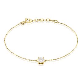 Bracelet Plaqué Or Jaune Nilay Oxyde De Zirconium - Bracelets fantaisie Femme | Histoire d’Or