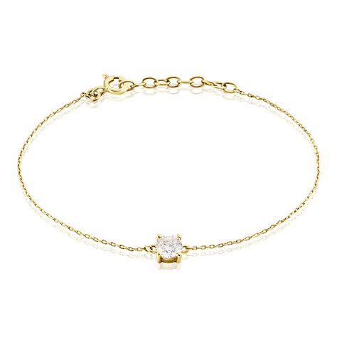 Bracelet Plaqué Or Jaune Nilay Oxyde De Zirconium - Bracelets fantaisie Femme | Histoire d’Or