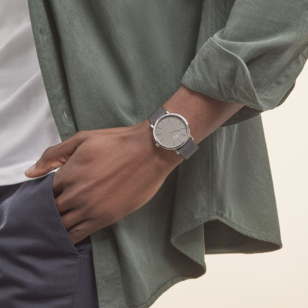 Montre Lotus Minimalist Noir - Montres Famille | Histoire d’Or