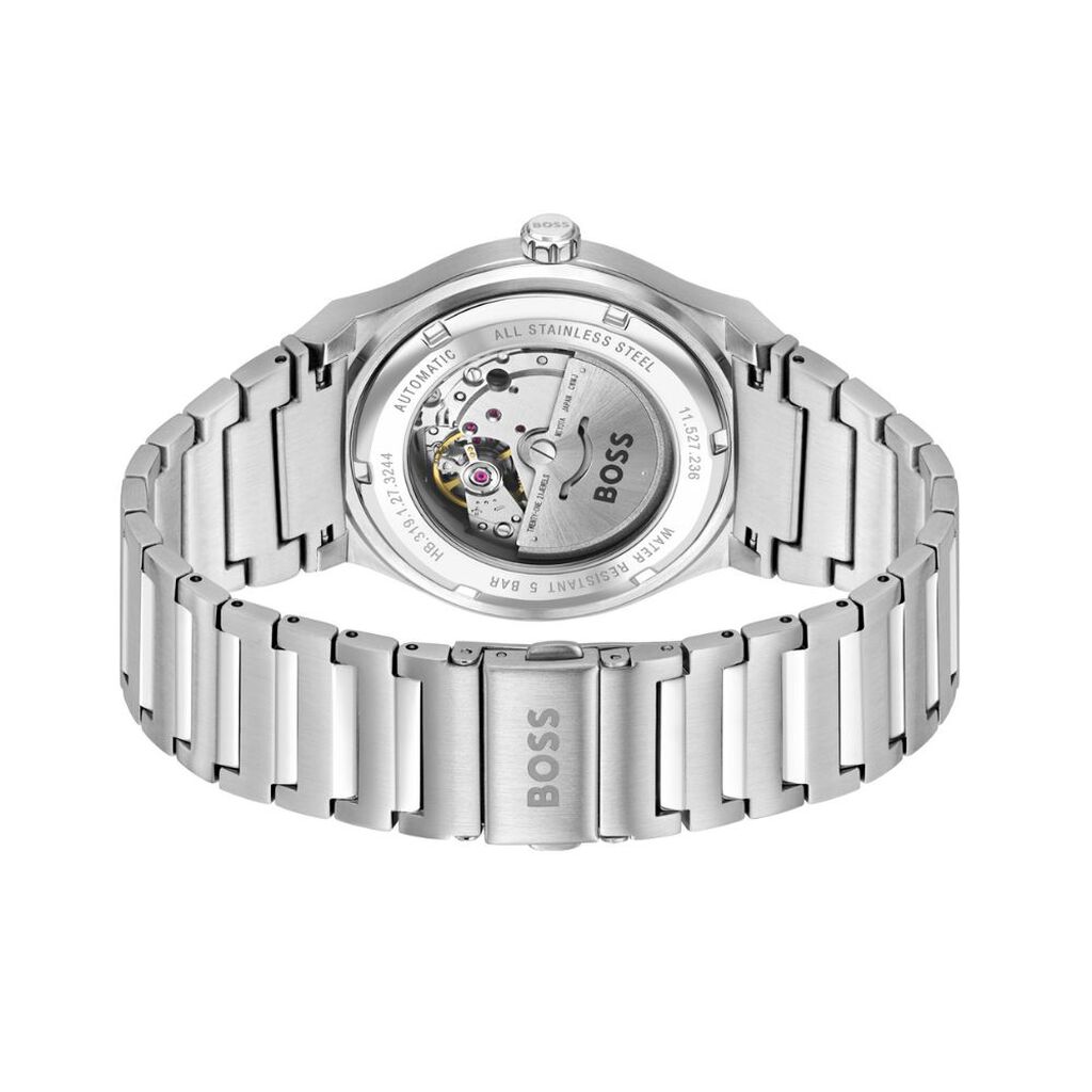 Montre Boss Candor Auto Blanc - Montres Homme | Histoire d’Or