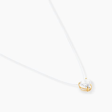 Collier Or Jaune Maiorga Oxyde De Zirconium - Colliers Femme | Histoire d’Or