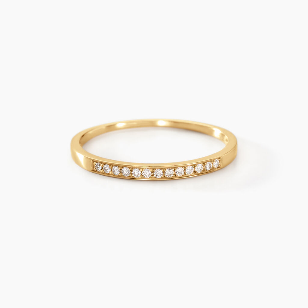 Alliance Rhea Or Jaune Diamant - Alliances Femme | Histoire d’Or