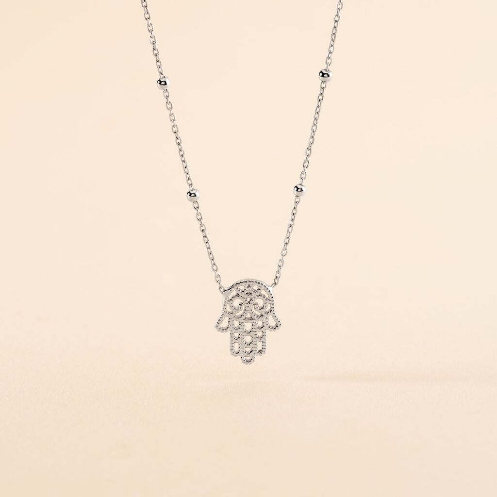 Collier Argent Melloney - Colliers fantaisie Femme | Histoire d&rsquo;Or