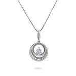 Collier Yoheved Argent Blanc Oxyde De Zirconium - Colliers fantaisie Femme | Histoire d&rsquo;Or
