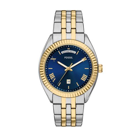 Montre Fossil Campbell Bleu - Montres Homme | Histoire d&rsquo;Or
