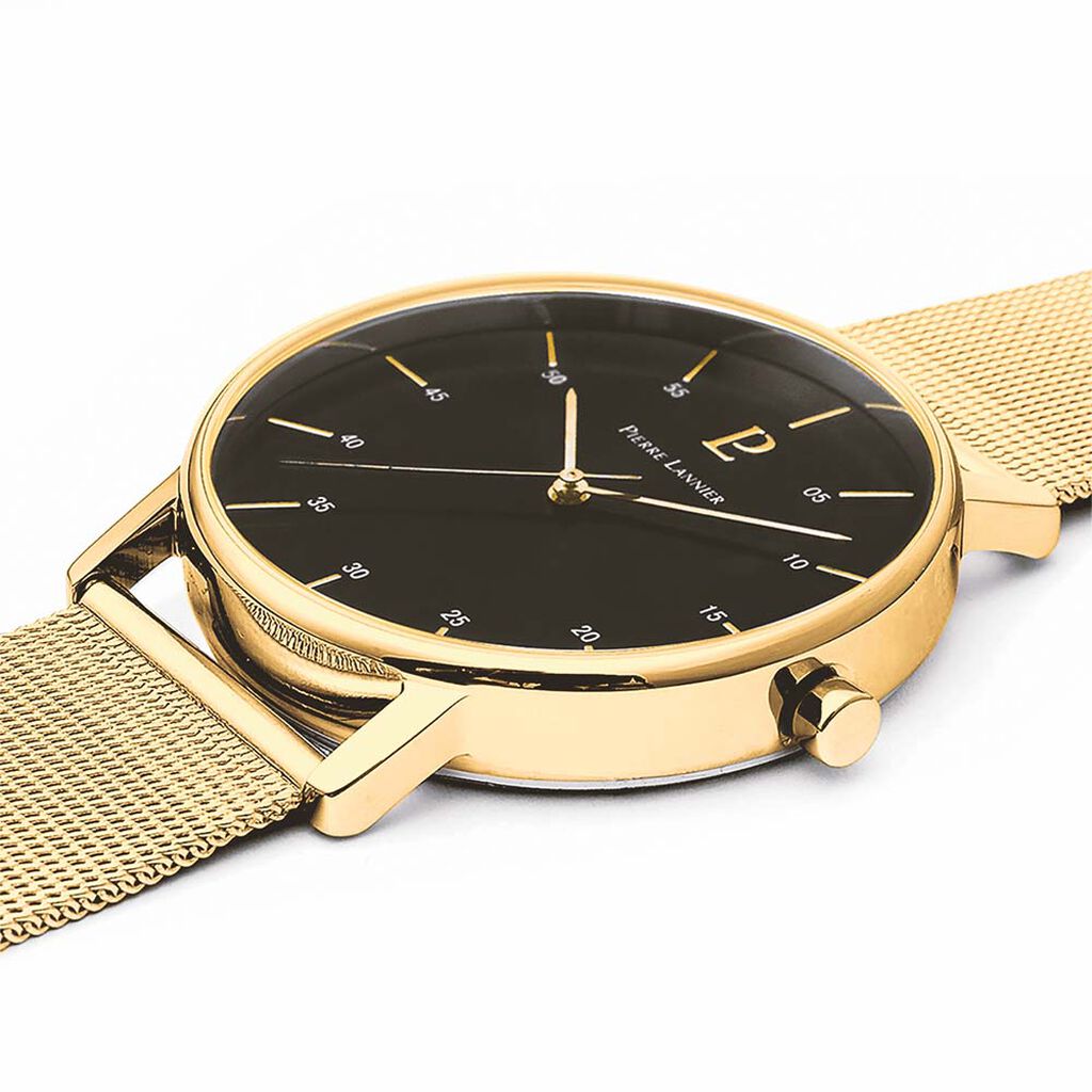 Montre Pierre Lannier Cityline Noir - Montres Homme | Histoire d&rsquo;Or