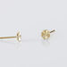 Boucles D'oreilles Puces Berangere Cercle Or Jaune - Clous d'oreilles Femme | Histoire d’Or