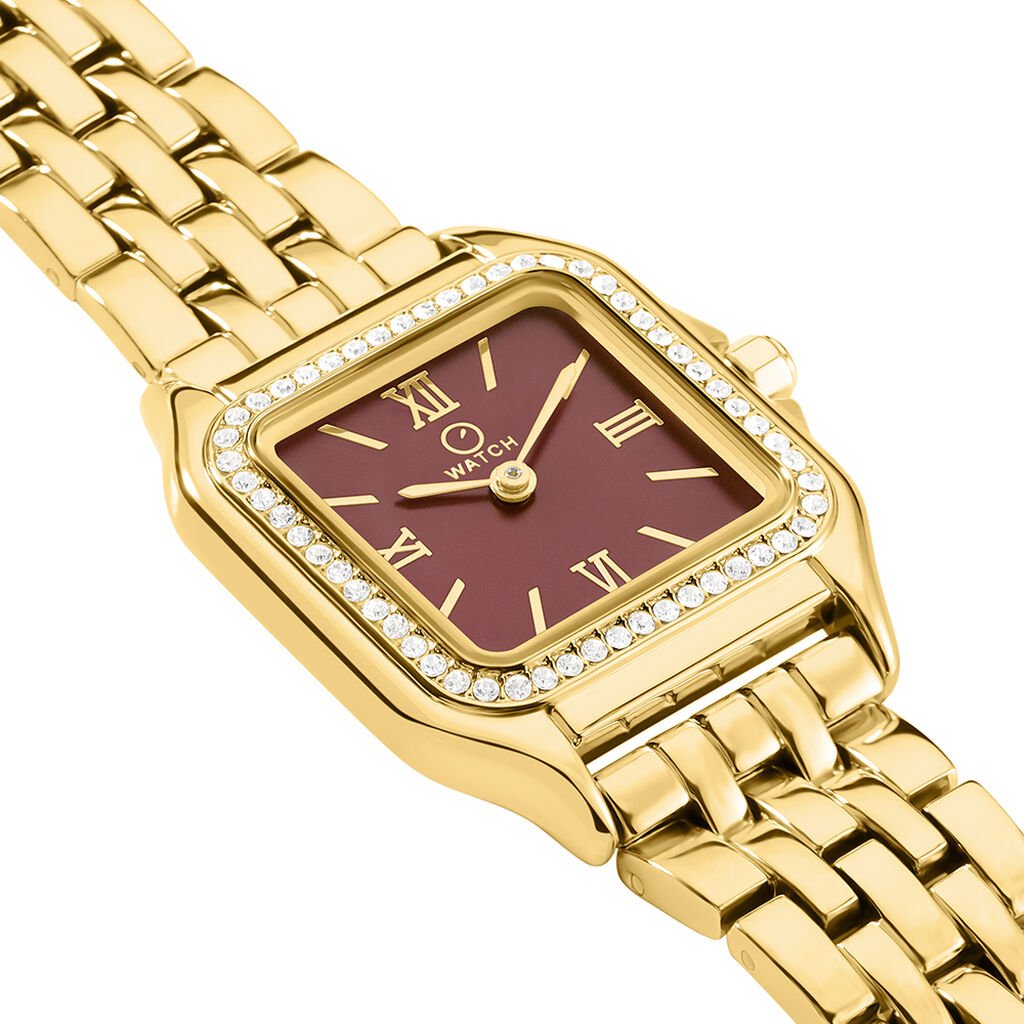 Montre O Watch Iconic Bordeaux - Montres Femme | Histoire d’Or
