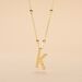 Collier Plaqué Or Jaune Lettra - Colliers fantaisie Femme | Histoire d’Or