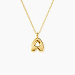 Collier Feliciane Acier Dor&eacute; - Cadeaux de naissance Femme | Histoire d&rsquo;Or