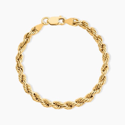 Bracelet Cordelia Argent Dor&eacute; A L'Or 750/1000 - Bijoux sans pierre Femme | Histoire d&rsquo;Or