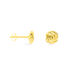 Boucles D'oreilles Puces Ilhame Nid Or Jaune - Clous d'oreilles Femme | Histoire d’Or
