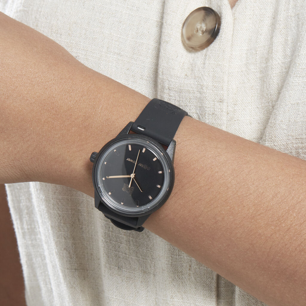 Montre Ice Watch Solar Power Noir - Montres Femme | Histoire d’Or