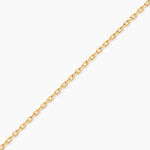 Cha&icirc;ne Igoa Maille For&ccedil;at Diamantee Or Jaune - Chaines Femme | Histoire d&rsquo;Or