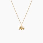 Pendentif Gernot Elephant Or Jaune - Pendentifs Famille | Histoire d&rsquo;Or