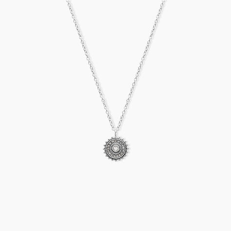 Collier Auretta Argent Blanc Oxyde De Zirconium - Colliers fantaisie Femme | Histoire d’Or
