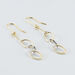 Boucles D'oreilles Pendantes Lucette Or Bicolore - Boucles d'oreilles pendantes Femme | Histoire d’Or