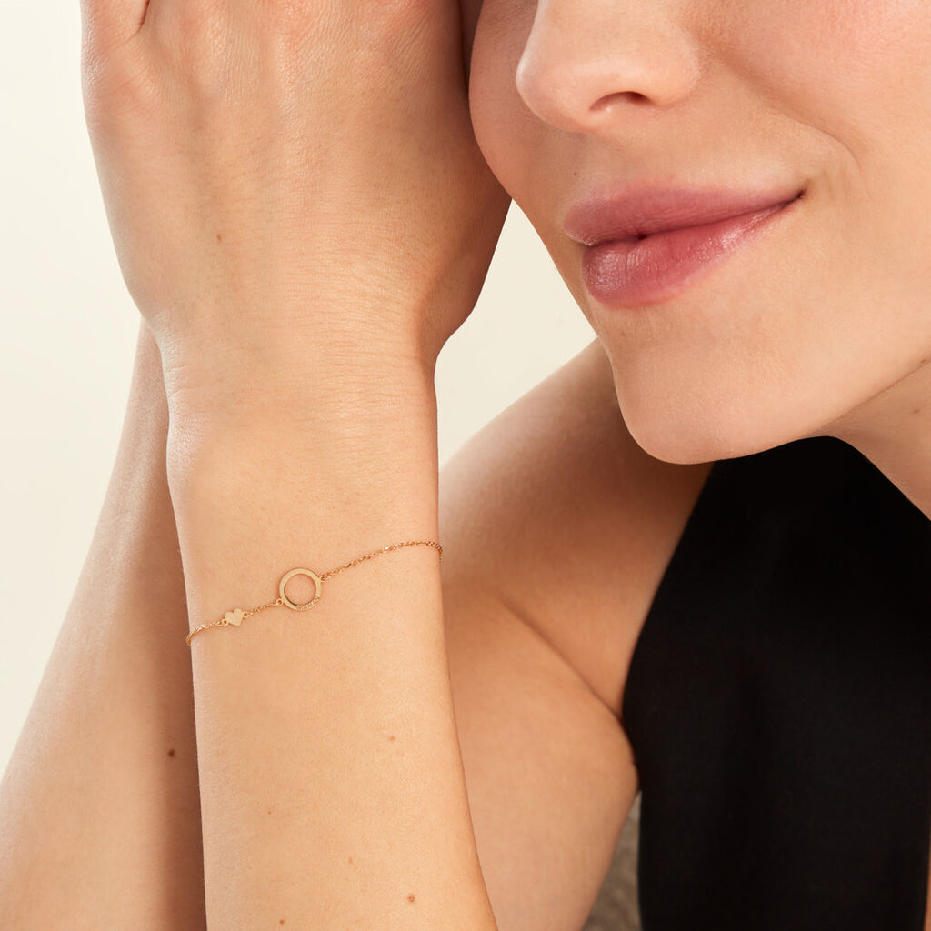 Bracelet Mehalia Or Jaune - Bracelets Femme | Histoire d’Or