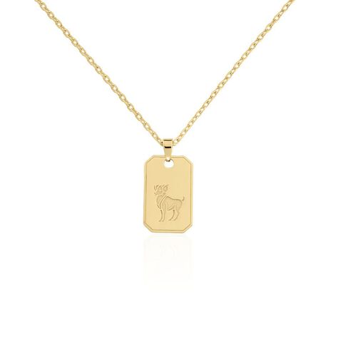 Collier Plaqué Or Quintien - Colliers Zodiaque Homme | Histoire d’Or