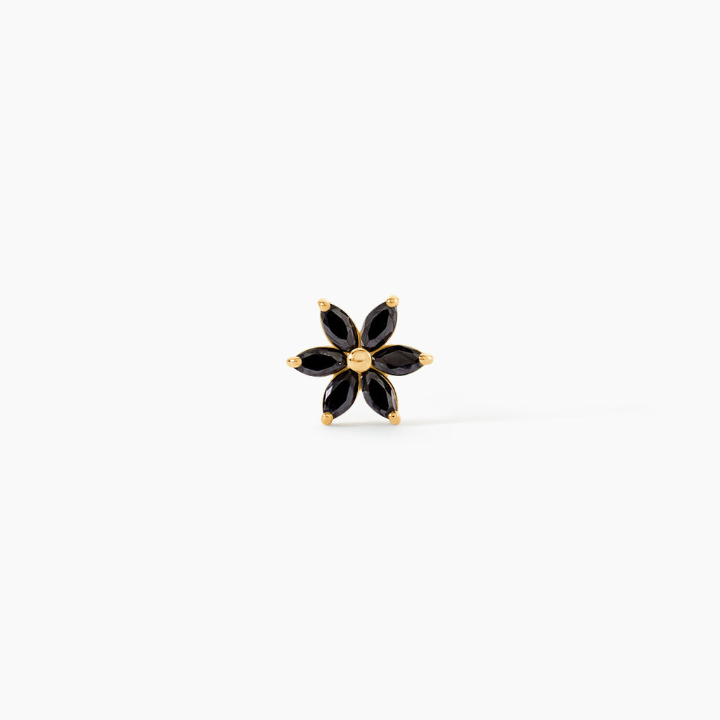 Piercing Cnut Or Jaune Oxyde De Zirconium - Piercings d'oreilles Femme | Histoire d&rsquo;Or