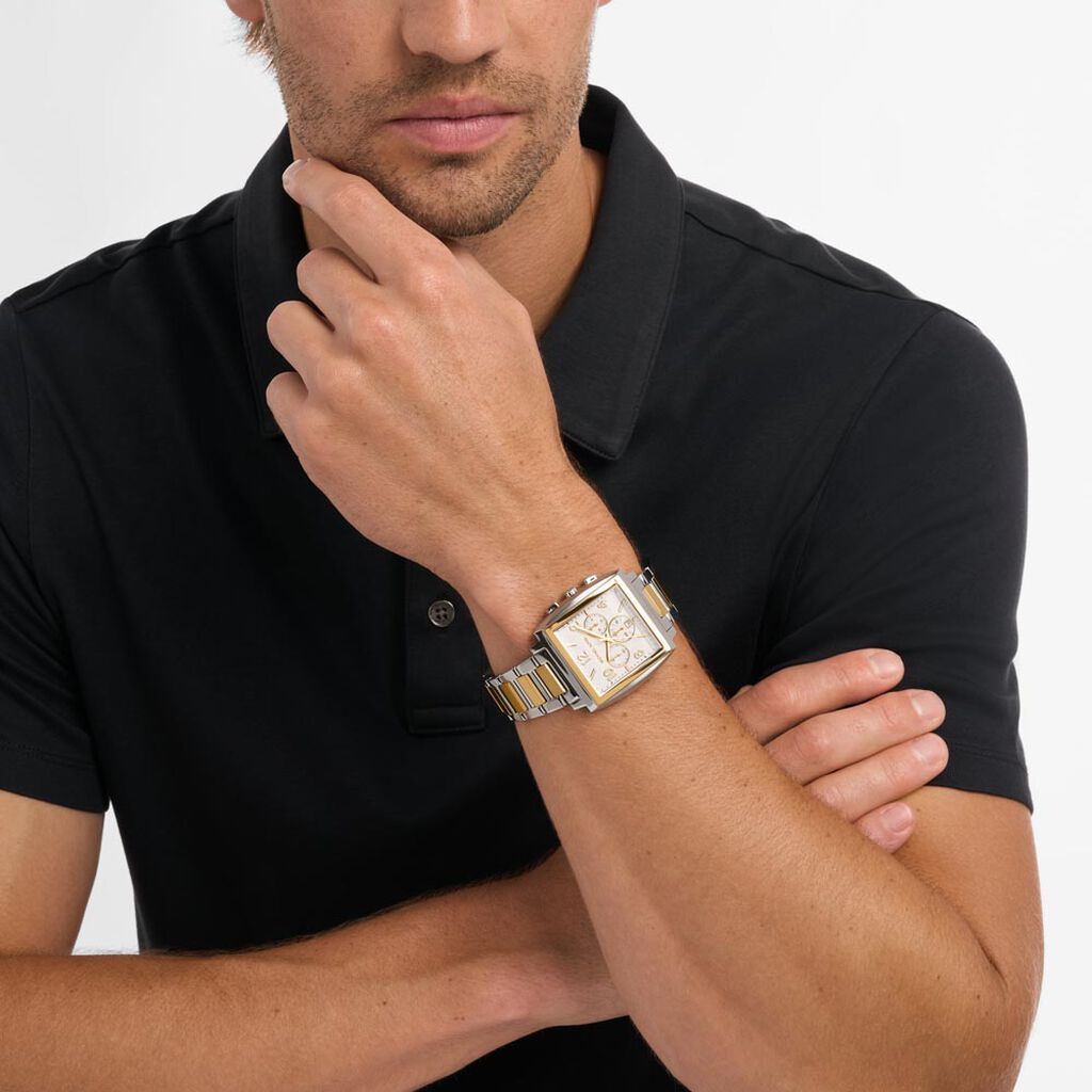 Montre Michael Kors Rhys Blanc - Montres Homme | Histoire d’Or