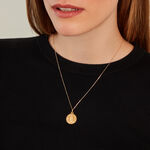 Medaille Or Jaune Vierge - Pendentifs Bapt&ecirc;me Famille | Histoire d&rsquo;Or