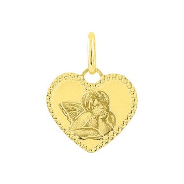 Pendentif Ange Coeur Or Jaune Pendentif Ange Coeur Or Jaune