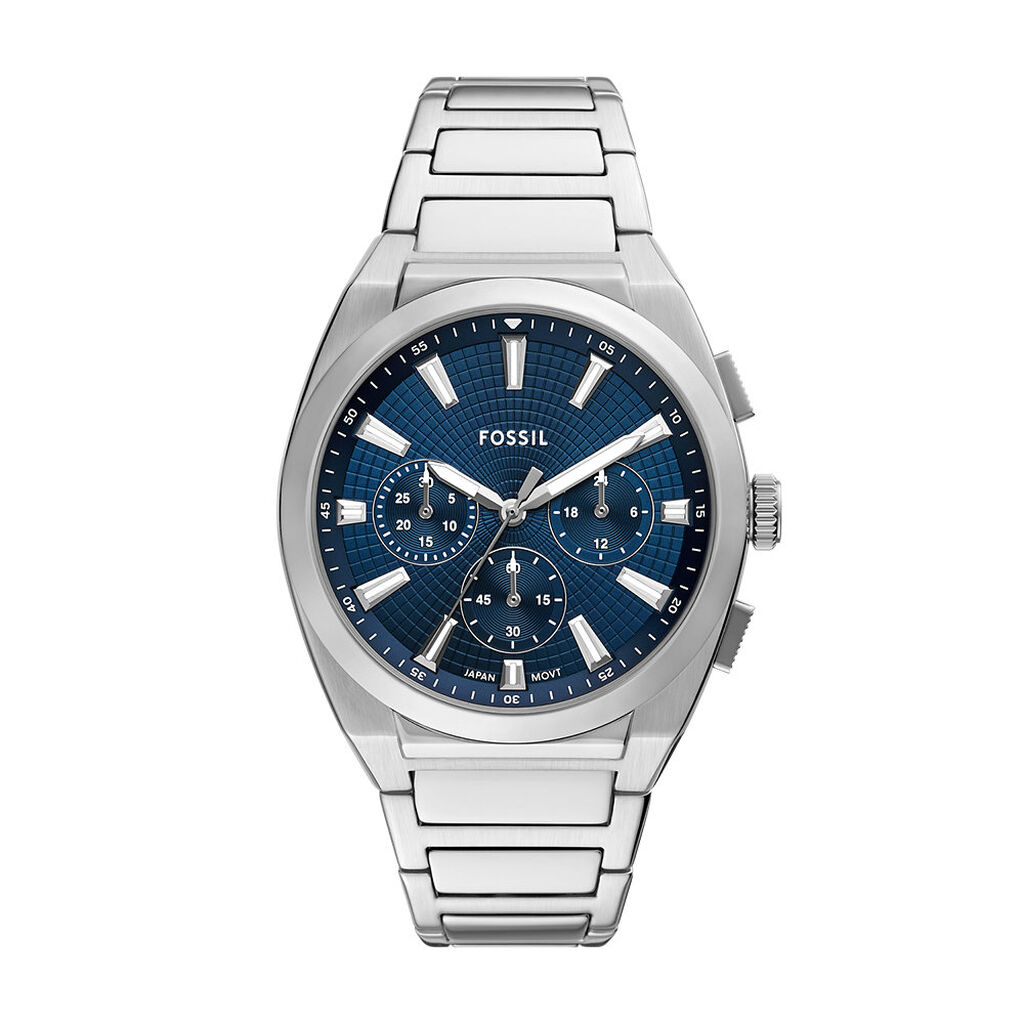 Montre Fossil Everett Bleu - Montres Homme | Histoire d’Or