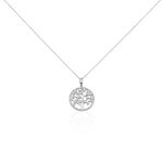 Collier Chimere Argent Blanc Oxyde De Zirconium - Colliers fantaisie Femme | Histoire d&rsquo;Or