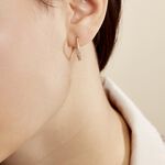 Cr&eacute;oles Karolina Rondes Plaqu&eacute; Or Jaune Oxyde De Zirconium - Boucles d'oreilles cr&eacute;oles Femme | Histoire d&rsquo;Or