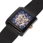Montre Montignac Square Automatique Noir - Montres Homme | Histoire d&rsquo;Or