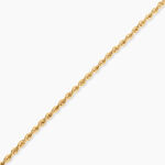 Bracelet Jerry Maille Corde Or Jaune - Bracelets cha&icirc;ne Femme | Histoire d&rsquo;Or