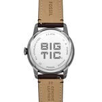 Montre Fossil Bic Tic Tourbillon Gris - F&ecirc;te des p&egrave;res Homme | Histoire d&rsquo;Or