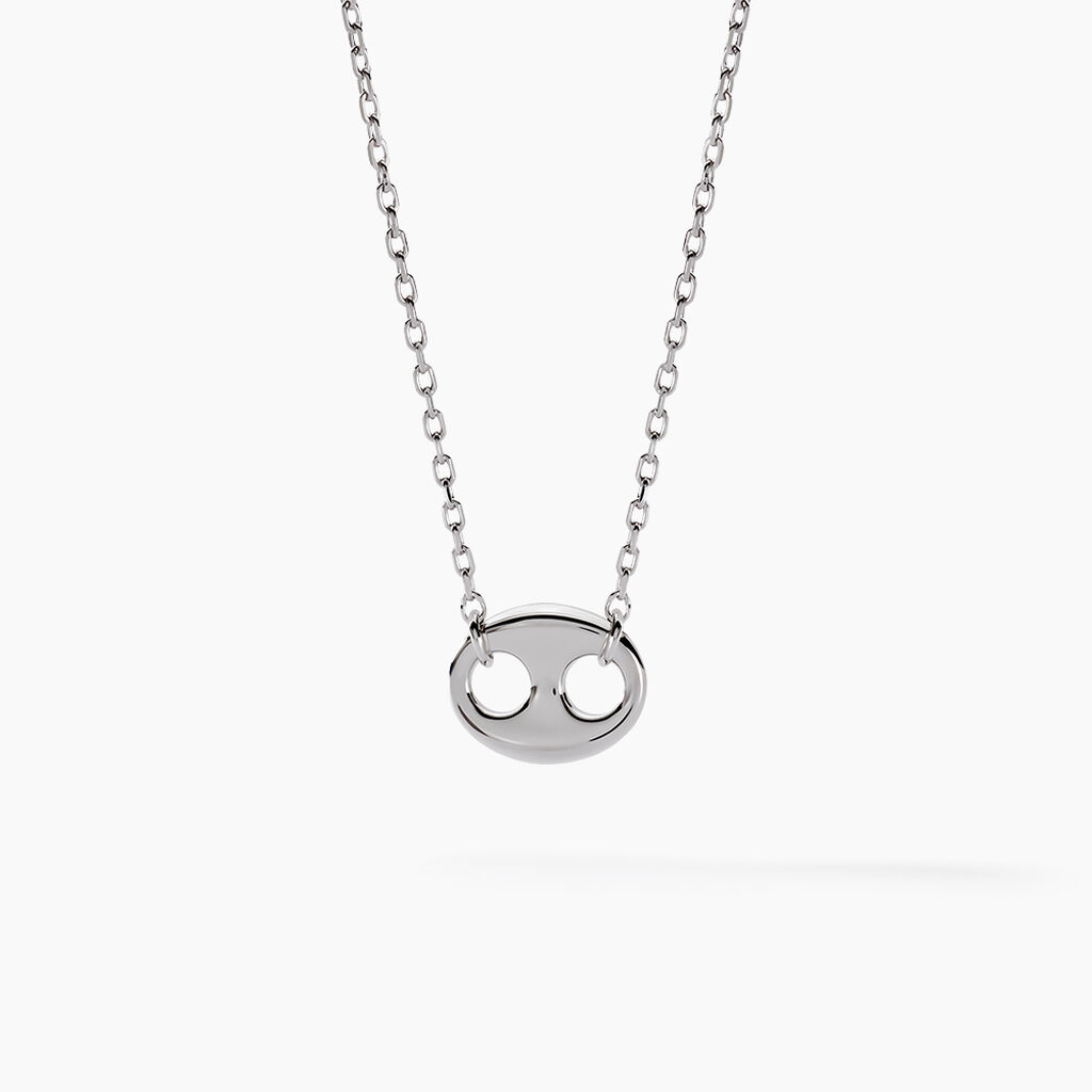 Collier Viana Argent Blanc - Colliers fantaisie Femme | Histoire d&rsquo;Or