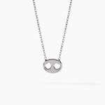 Collier Viana Argent Blanc - Colliers fantaisie Femme | Histoire d&rsquo;Or