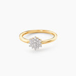 Bague Caliopee Or Jaune Diamant - Bagues avec pierre Femme | Histoire d&rsquo;Or
