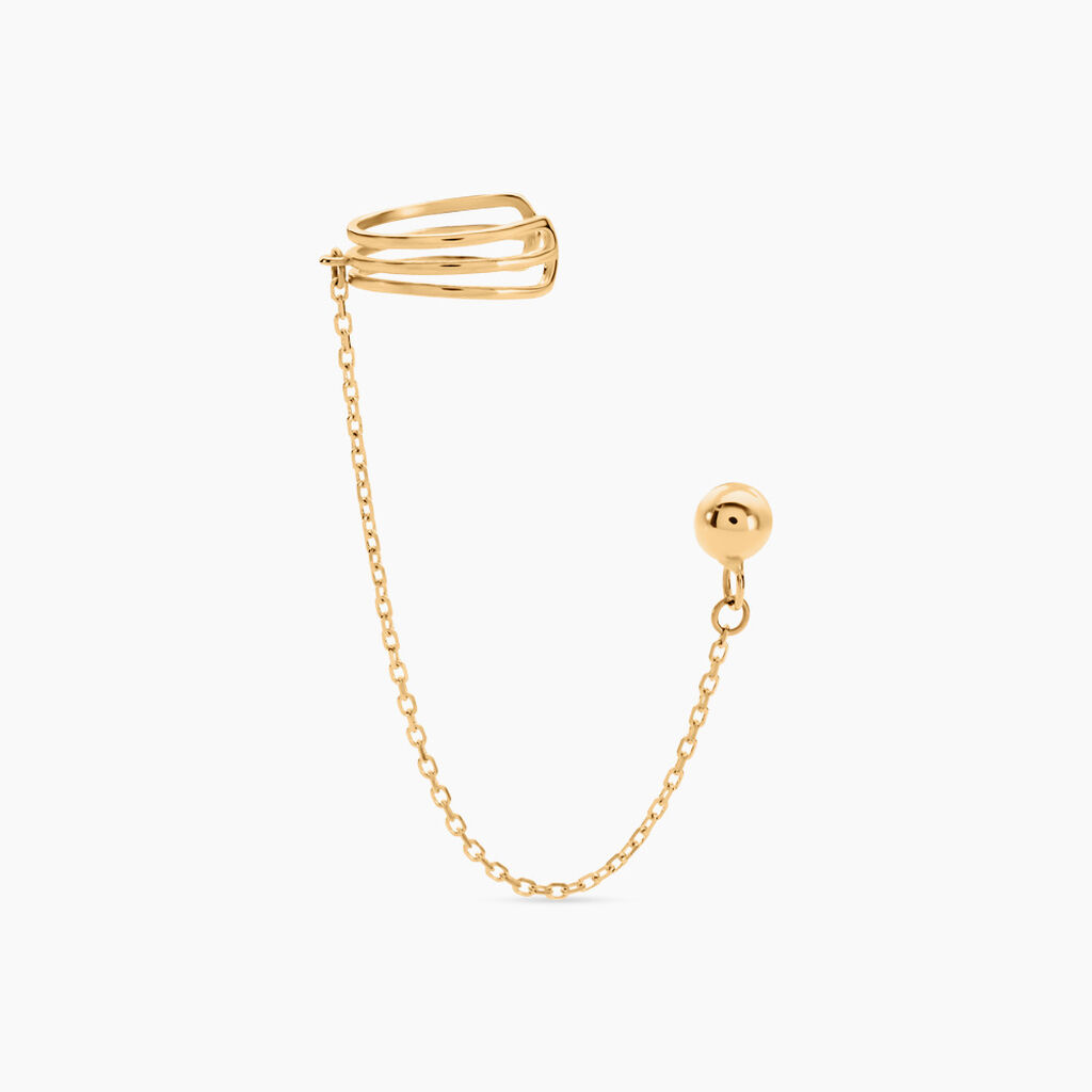 Bijou D'oreille Unitaire Fredrik Or Jaune - Ear cuffs Femme | Histoire d’Or