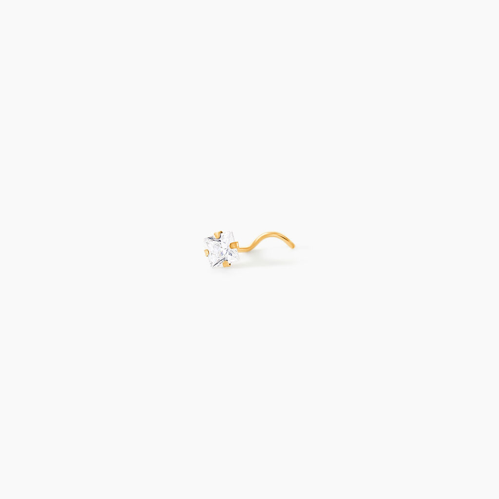 Piercing Fethi Serti Griffe 05 Or Jaune Oxyde - Piercing Nez Femme | Histoire d&rsquo;Or
