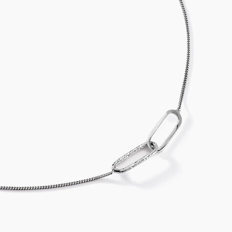 Collier Cedrine Argent Blanc - Colliers fantaisie Femme | Histoire d&rsquo;Or